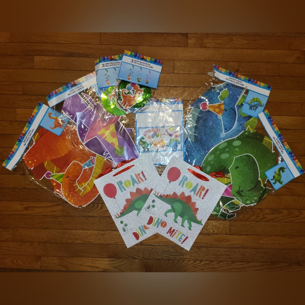 Dinosaur Theme Party Decorations Bundle